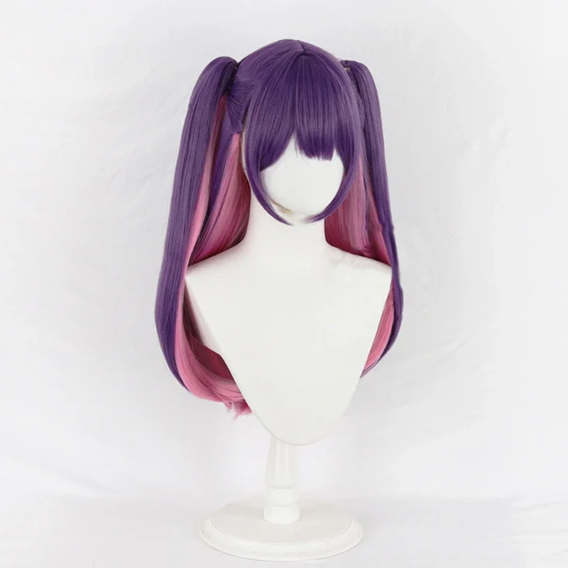 Anime 2.5 Dimensional Seduction Lilysa Amano Mikari Tachibana Cosplay Wig Adult Women Long Straight Ponytail Wig Halloween Prop