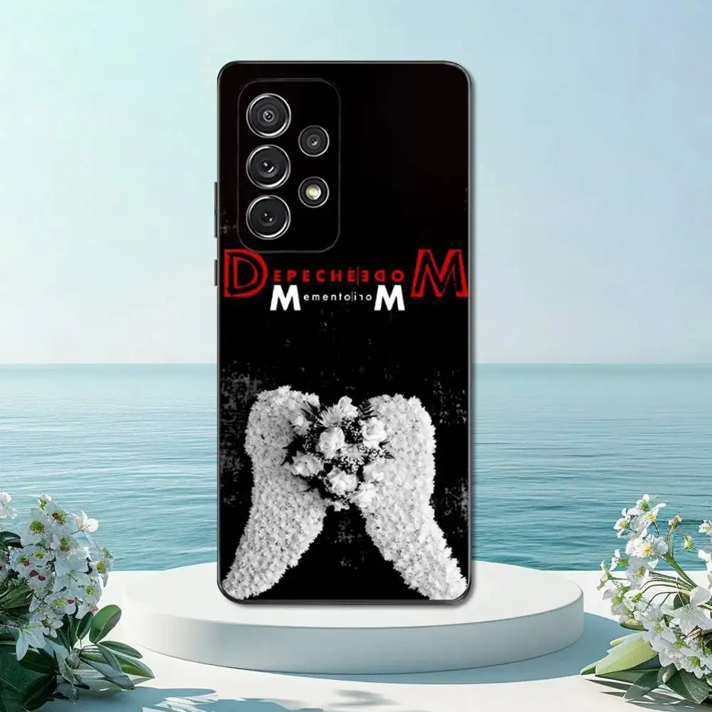 Depeche Mode Inspired Cool Soft Silicone Black Phone Case