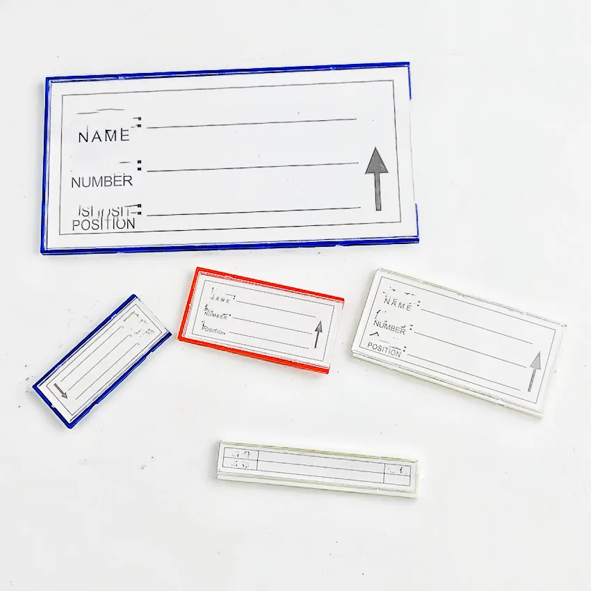 1 팩 4 자석 창고 보관 선반 랙 디스플레이 프레임 홀더 플라스틱 기호 종이 카드 라벨 쇼