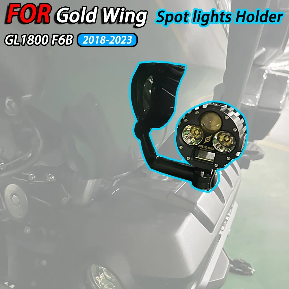 2023 Gl1800 Accessorio Moto Per Honda Gold Wing Gl1800 F6B Staffe Luce Ausiliaria Supporto Luci Spot 2018-2023 2022 2021
