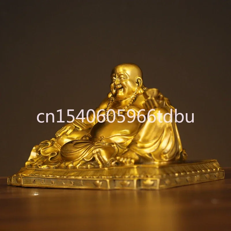 Big Belly Buddha Store, Offering Opening Gifts All Copper Maitreya Buddha Ornaments, Yuanbao Laughing Buddha,