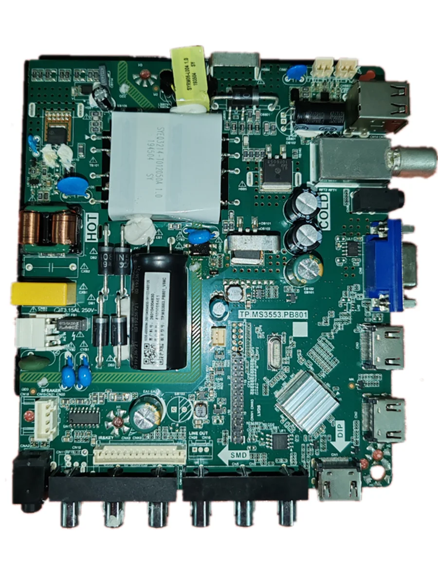 TP.MS3553.PB802 TVマザーボード、テスト済み、実物写真、MYONAZ対応、640MA 65W 1920x1080 UNIVERSAL  LED ANDROID TP.MS338.PB802 MOTHER BOARD #wb 36 in UNIVERSAL LED ANDROID TP .MS338.PB802 Main Board by Universal Led Tv , | Digital Electronics  Services in ... TVマザーボード TP.MS3553.PB802 TVマザーボード、MYONAZ 640MA 65w 1920x1080