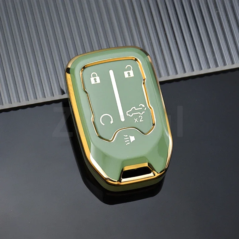 Premium Car Key Case Smart Shell Fob Cover Holder, 5/6 Button Design