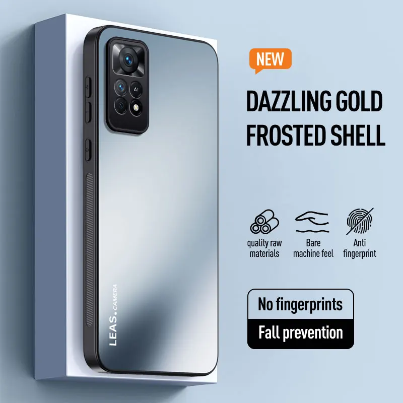 Frosted Matte Dazzling Silicone Protective Phone Case