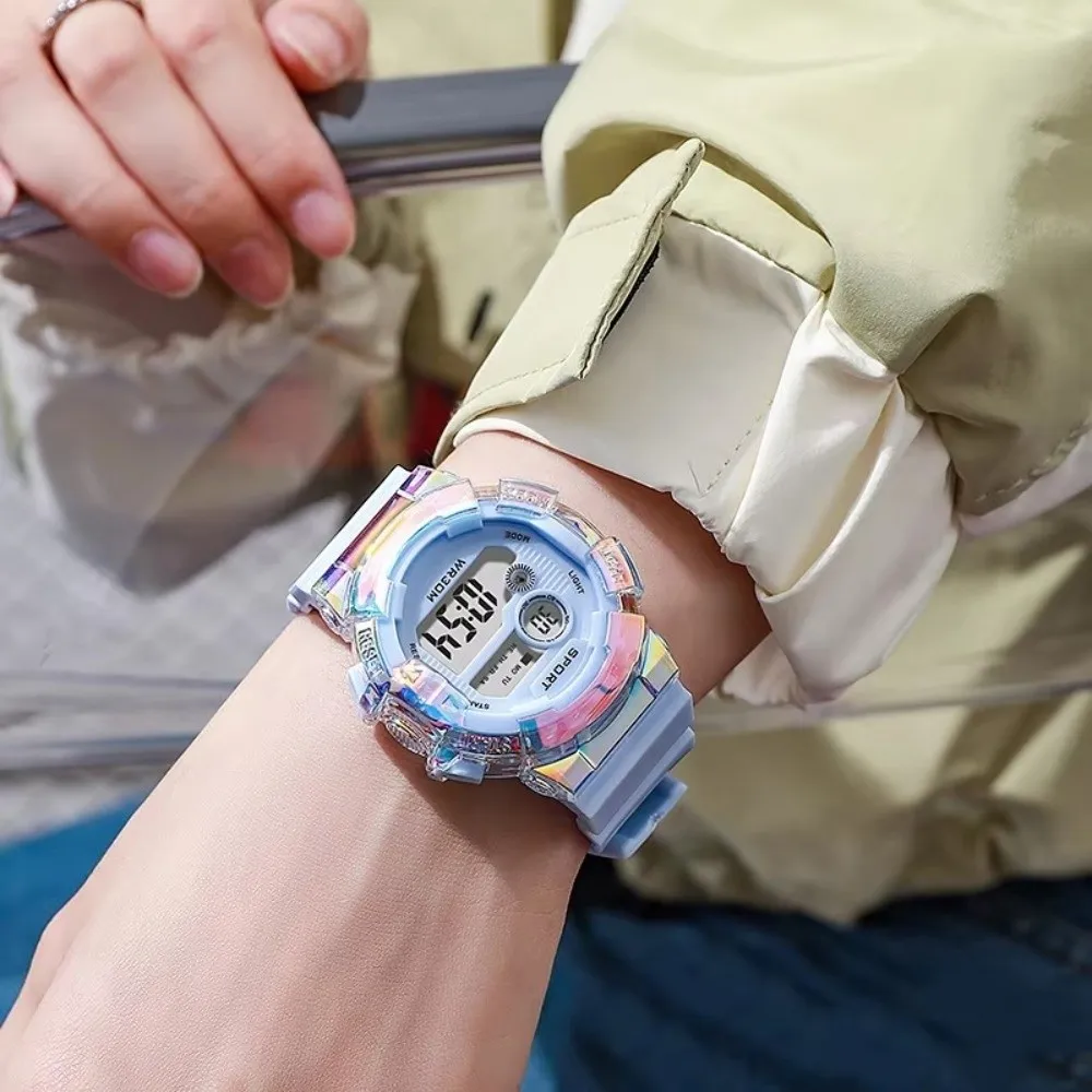 Waterproof Luminous Night Light LED Digital Sports Watch