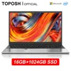 TOPOSH Laptop 15.6 inch Intel N5095 16GB RAM 512GB SSD Business Office Netbook Windows 10 11 Gaming Notebook Gamer Pc Portable 1
