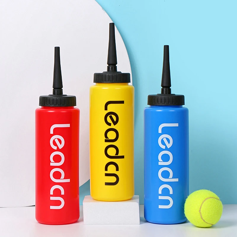 

1Pc 1000ML 5 Colors Sports Water Bottle with Long Straw Leak-proof Bottles Ice Hockey Football Bottles Sports Accessories