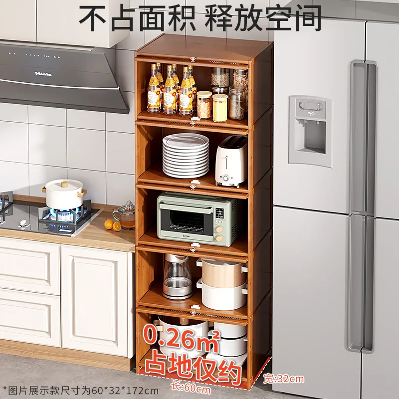 Кухонные шкафы Cupboard Home Wall Sideboard Cabinet Living Room Locker Simple Modern Kitchen Storage Cabinet