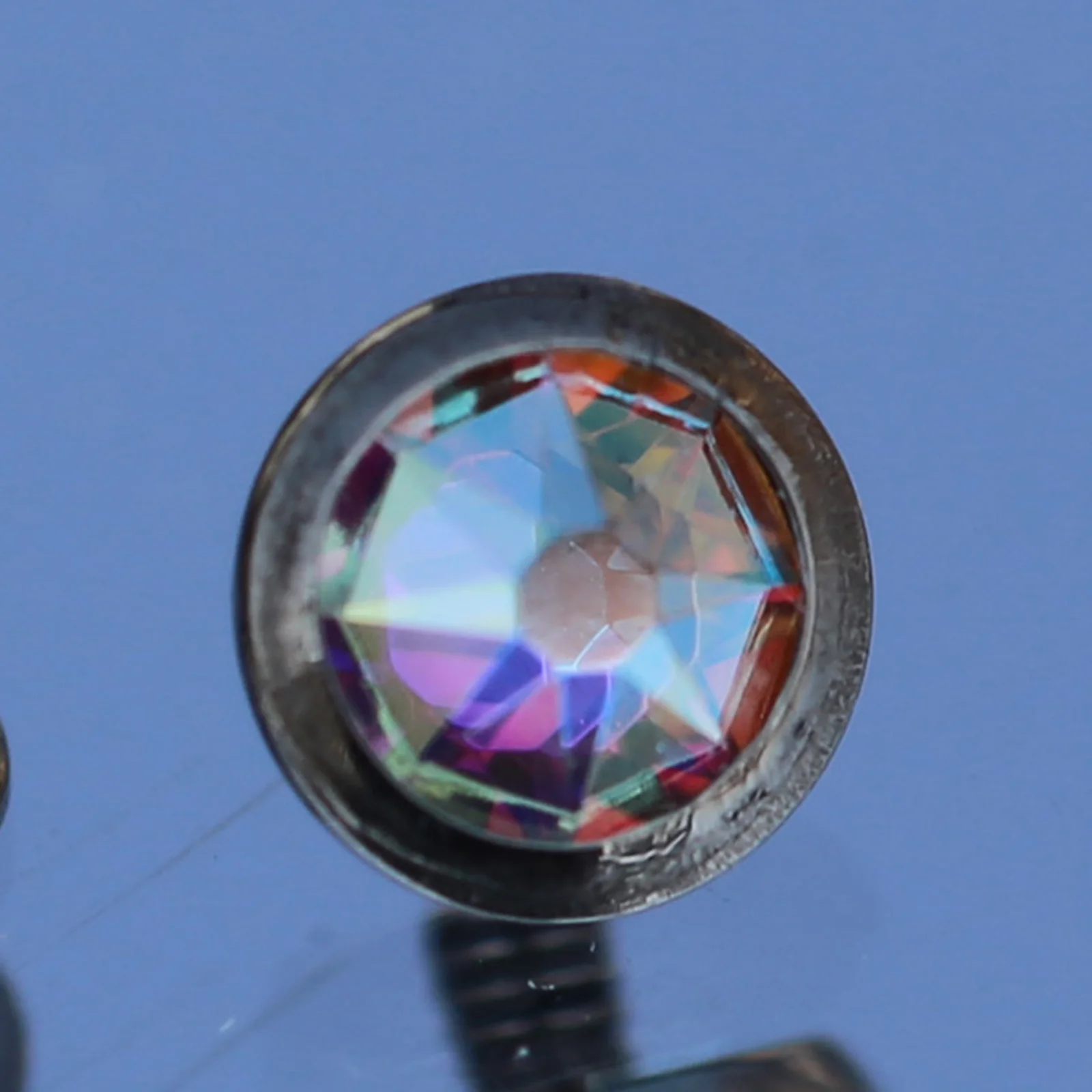 Juego De Joyer&iacute;a Para Piercing D&eacute;rmico De 14g Para Mujer, Joyer&iacute;a