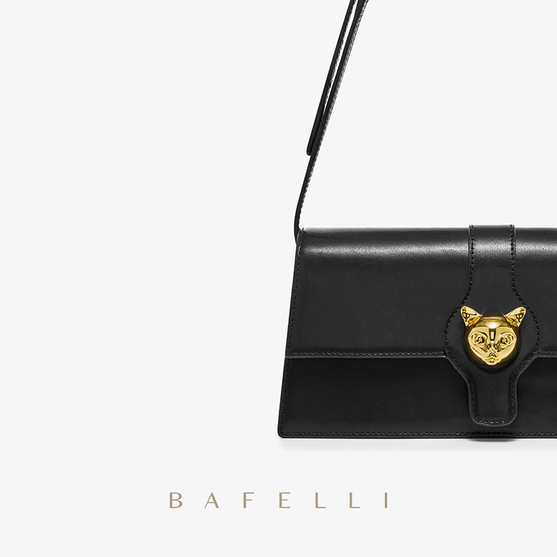 Shoulder Bag Leather Handbag BAFELLI CAT for Women