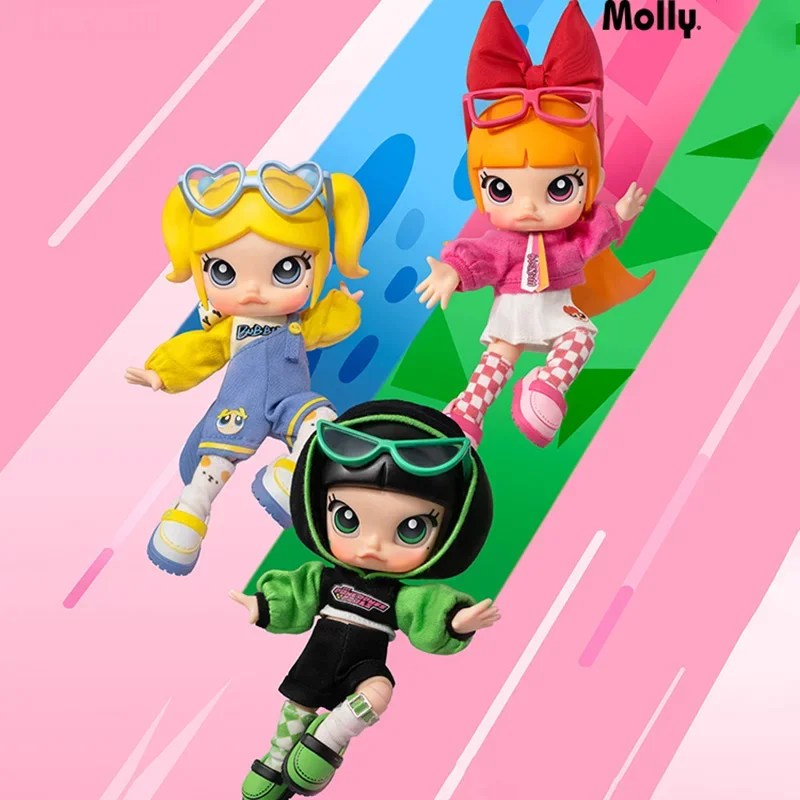 thumbnail image 1 of Molly Original X Las Chicas Superpoderosas Muñecas Bjds Articuladas Molly Figura de Acción Colección Anime Figurilla Modelo Juguete Regalo, 1 of 6