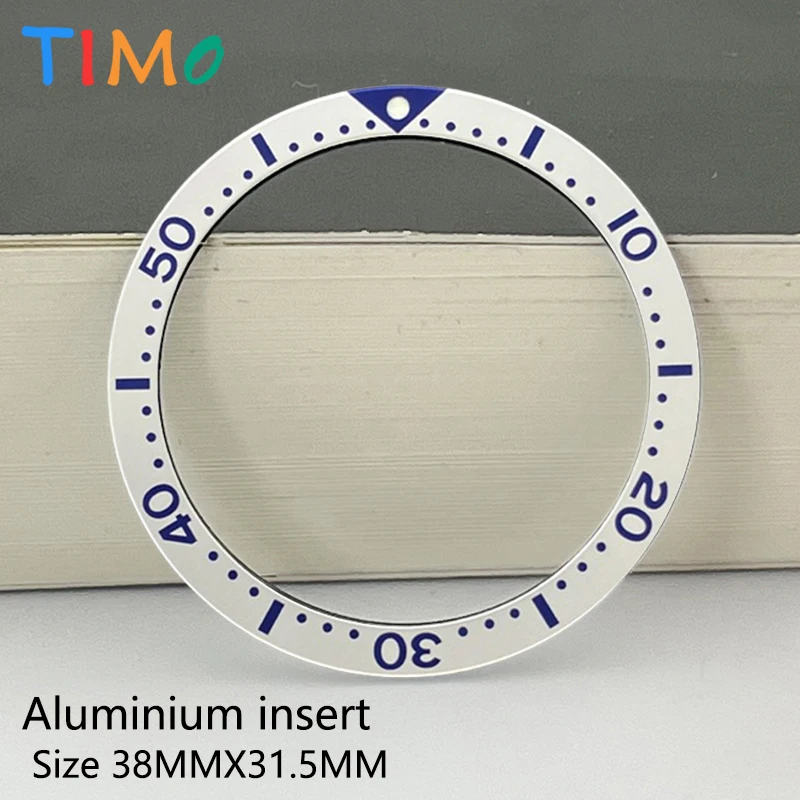 Premium 38x31.5mm Aluminum Bezel Insert