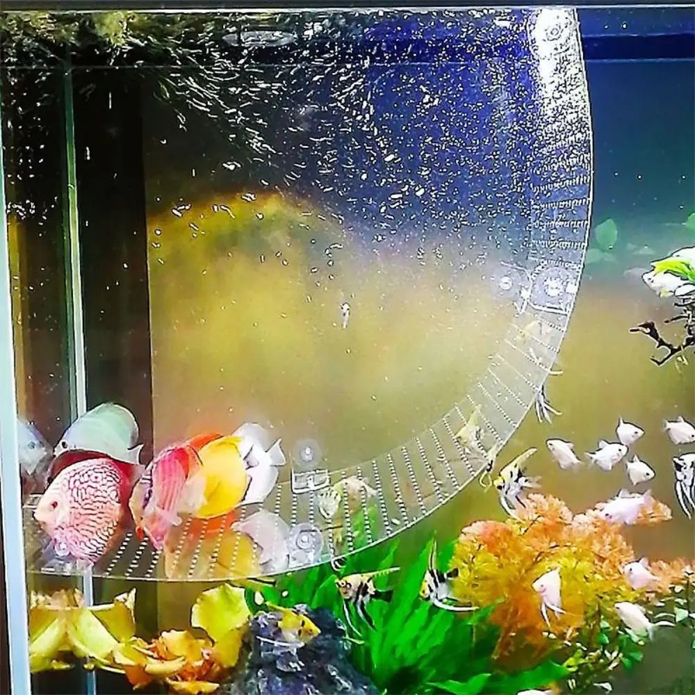 Aquarium Divider Board Acrylic Fish Tank Isolation Plate Bendable Cuttable 3mm Hole 1mm Thickness
