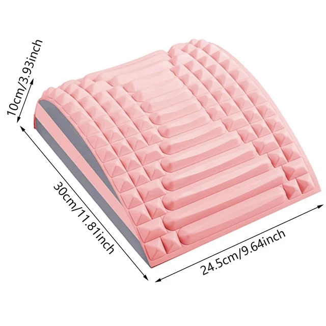 Back Neck Massager Stretcher For Herniated Disc Relief Relax Posture Corrector Tool Lumbar Cervical Traction Best Massage Pillow