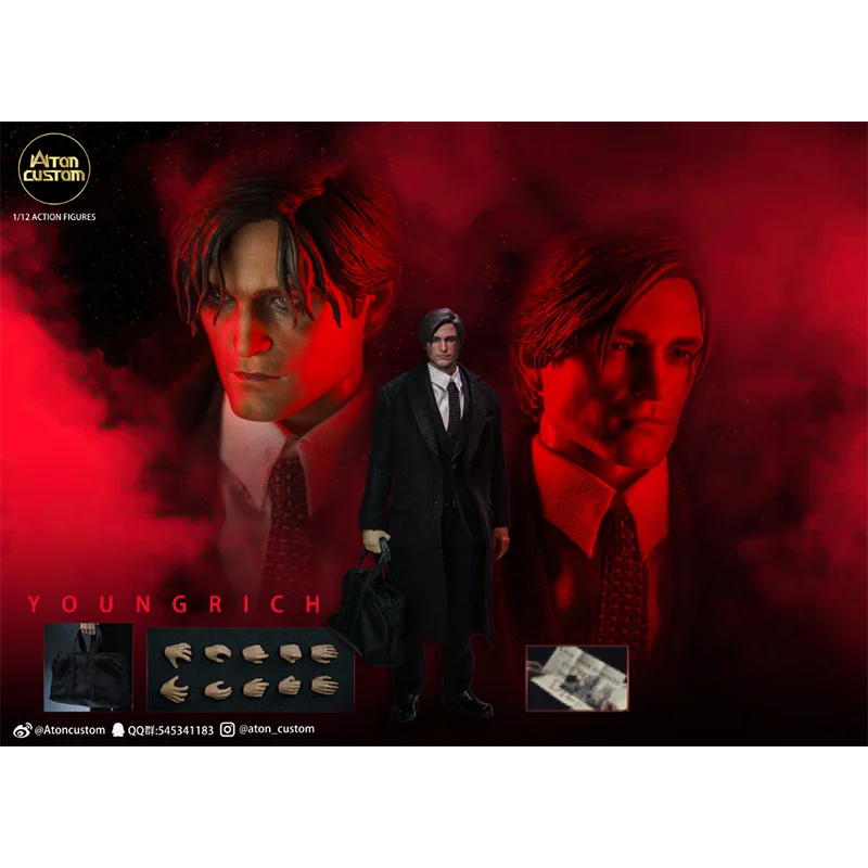 

Stock Original Atoncustom 1/12 Melancholy After Wave Youngrich Bruce Anime Figure Model Collecile Action Toys