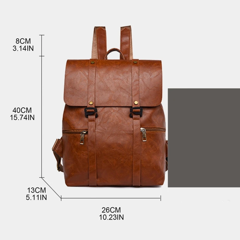 Stylish Large Capacity Backpack Waterproof Laptop Schoolbag Bookbag for Outdoor