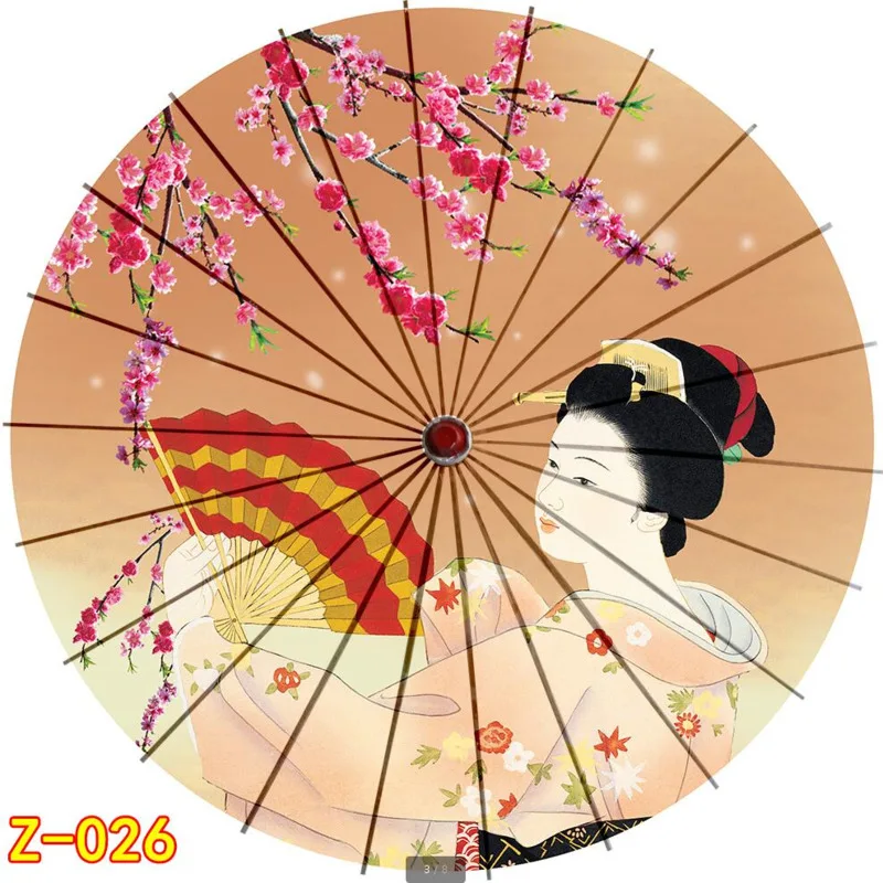 Women Umbrella no Waterproof Dance Sunscreen Chinese Hanging Roof Decor Ombrello Parapluie Femme Regenschirm Japan Umbrella japanese umbrella