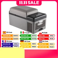 Автомобильный холодильник VEVOR 15 л/20 л с морозильной камерой, портативный компрессорный холодильник с управлением через приложение для кемпинга, путешествий, улицы и дома