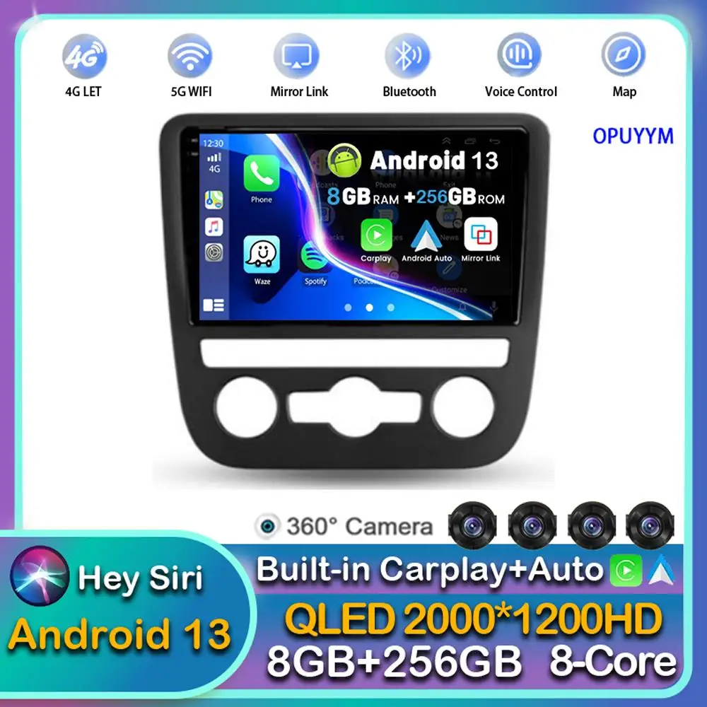 

Автомагнитола Carplay, Android 13, для Volkswagen EOS Scirocco 3 III Mk3 2008-2014, мультимедийный плеер с GPS, стерео, 2din, головное устройство 4G