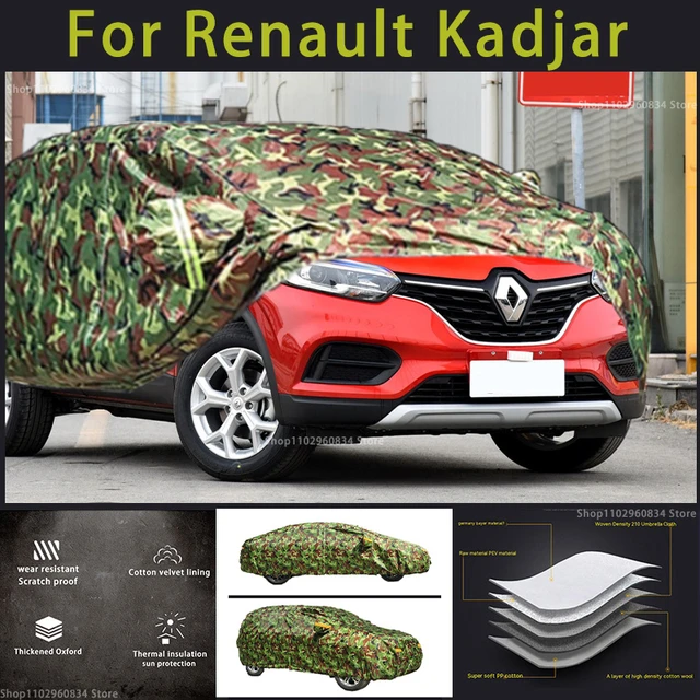 For Renault Kadjar Oxford car cover Outdoor Protection Snow Cover Sunshade  Waterproof Dustproof Camouflage Car Cover - AliExpress