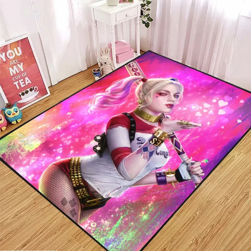 

Figure Clown Cartoon Anime Living Room Carpet Children's Play Carpet Beauty Bedroom Floor Mats Kitchen Bathroom Non-slip Mat