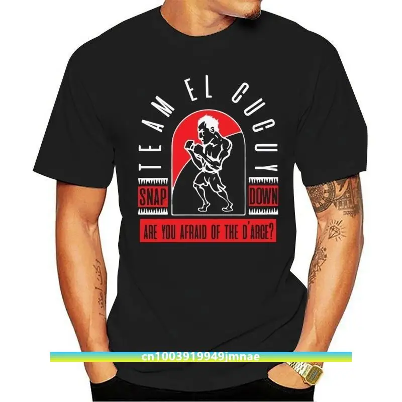 

Team El Cucuy Tony Ferguson Harajuku Streetwear Shirt Men boutique Black T Shirt M Xxxl