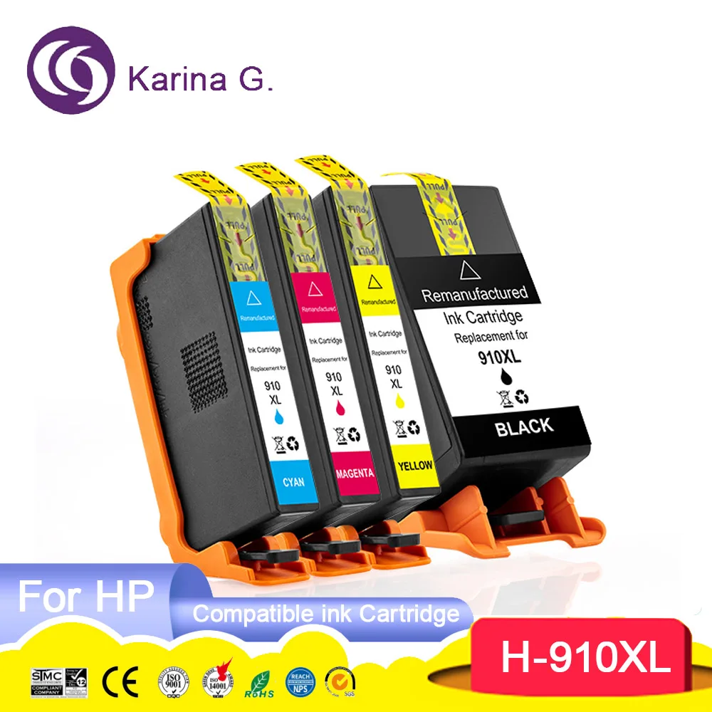 910XL 916XL 910 916 xlプレミアムカラーインクジェットインク用HP910 