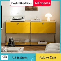 Modern Storage Cabinet Versatile Free-Standing Organizer for Living Room Bedroom and Home Office Bookshelf