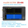 Latest Original TinySA ULTRA Plus ZS-406 Handheld Tiny Spectrum Analyzer TinySA 3.95 inch Touch Screen Build in Battery 1