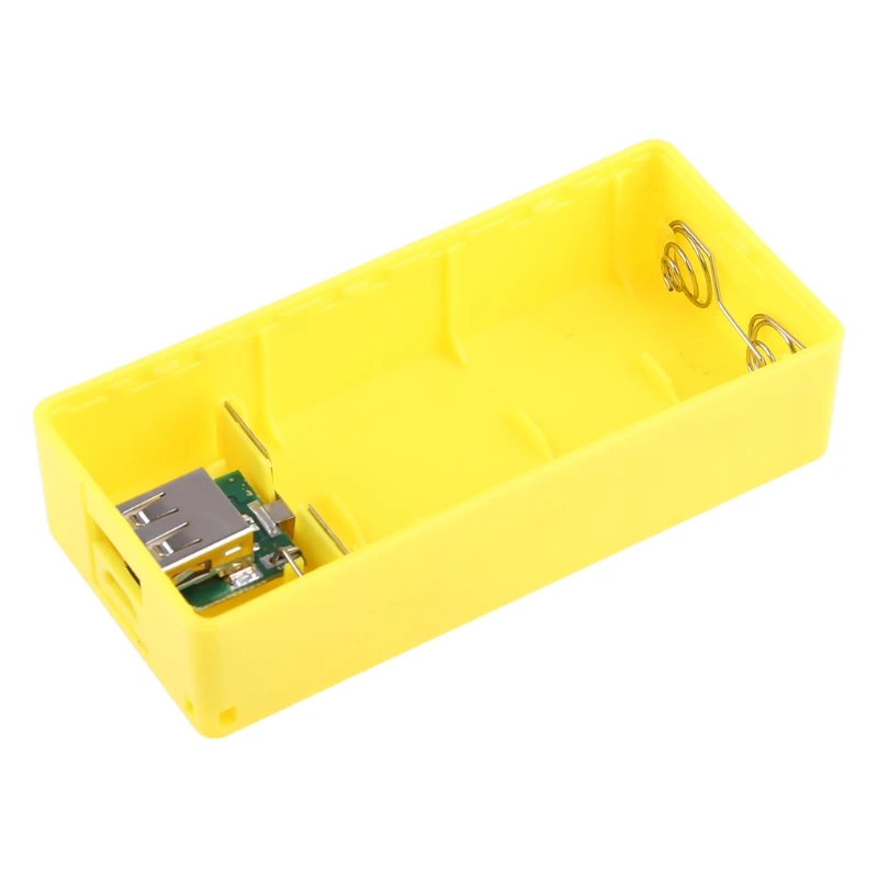 케이스 상자에 대 한 DIY 전원 은행 전화 Stroage 상자 휴대용 184A에 대 한 케이스에 대 한 5600mAh 2X 18650 USB 배터리 충전기