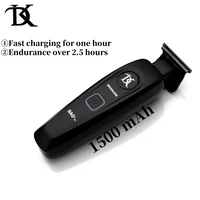 Men's Professional Hair Clippers, Beard Trimmer 0 Serrated color Electric Push Shears barber's tools 1