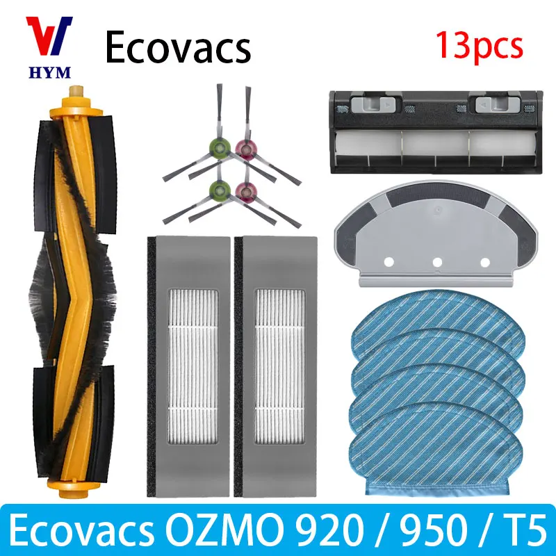 vhbw serbatoio dell'acqua compatibile con Ecovacs Deebot Ozmo T5, N5, T8, 920, 950, T9 robot aspirapolvere trasparente