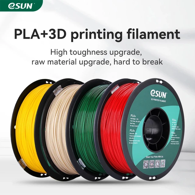 Esun Filament Pla+ 1.75mm Dimensional Accuracy +/- 0.03mm 1kg (2.2 Lbs)  Spool 3d Printing Material - 3d Printing Materials - AliExpress