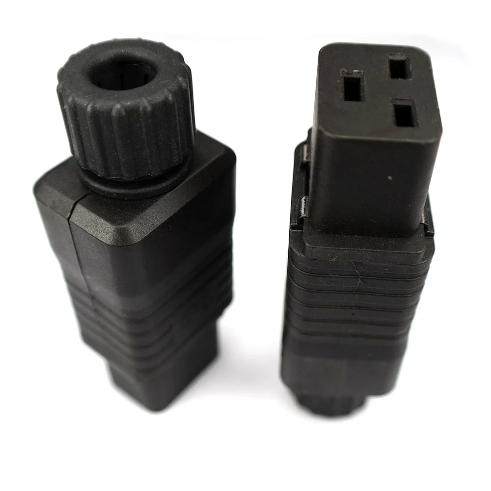 4000W CE ROHS 16A IEC320 C19 C20 UPS PDU Power Rewirable Connector Assemble Wire Receptacle Male Female Convert Socket Plug power plug socket
