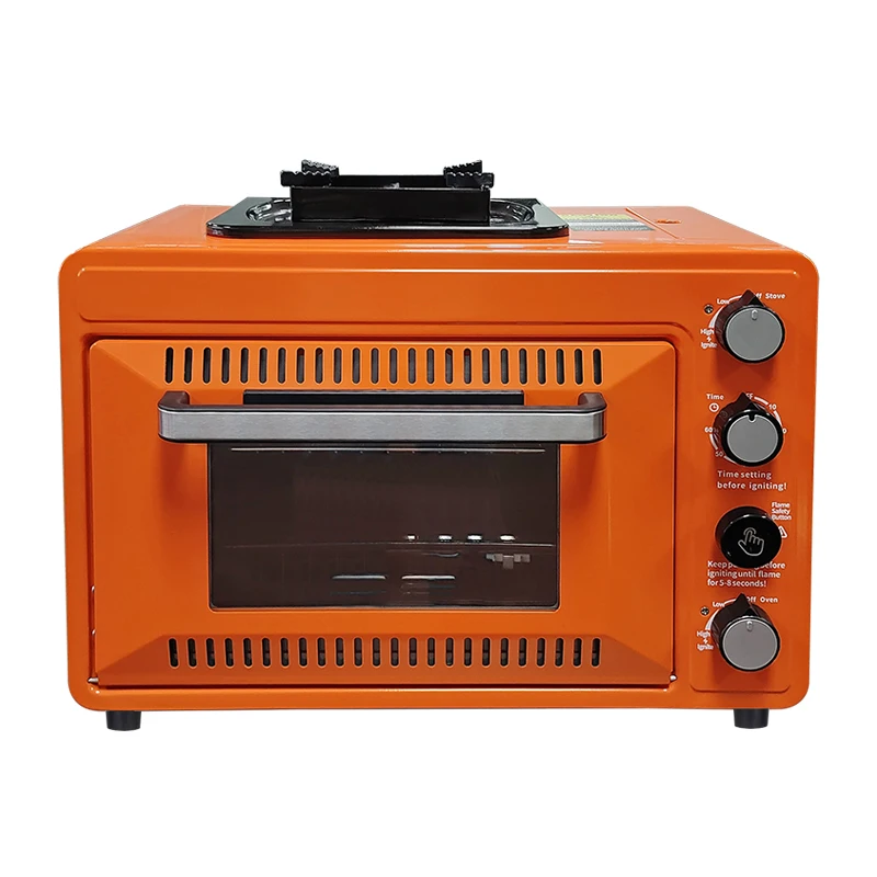 Professional outdoor BBQ gas oven mini household kitchen appliances Camping gas toaster oven