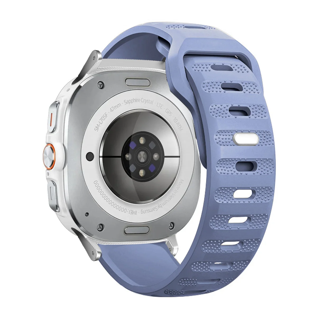 Sport Strap Silicone Bracelet for Smartwatch 47mm Wristband