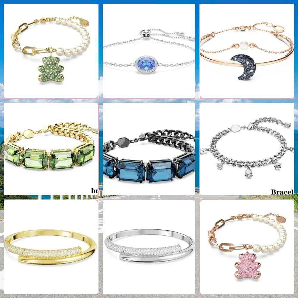 2025 popular high-end S925 silver bracelet with interlocking