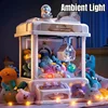 Children Mini Claw Machine Toys Coin Operated Play Game DIY Prizes Candy Vending Doll Crane Arcade Machines Kids Christmas Gifts 6