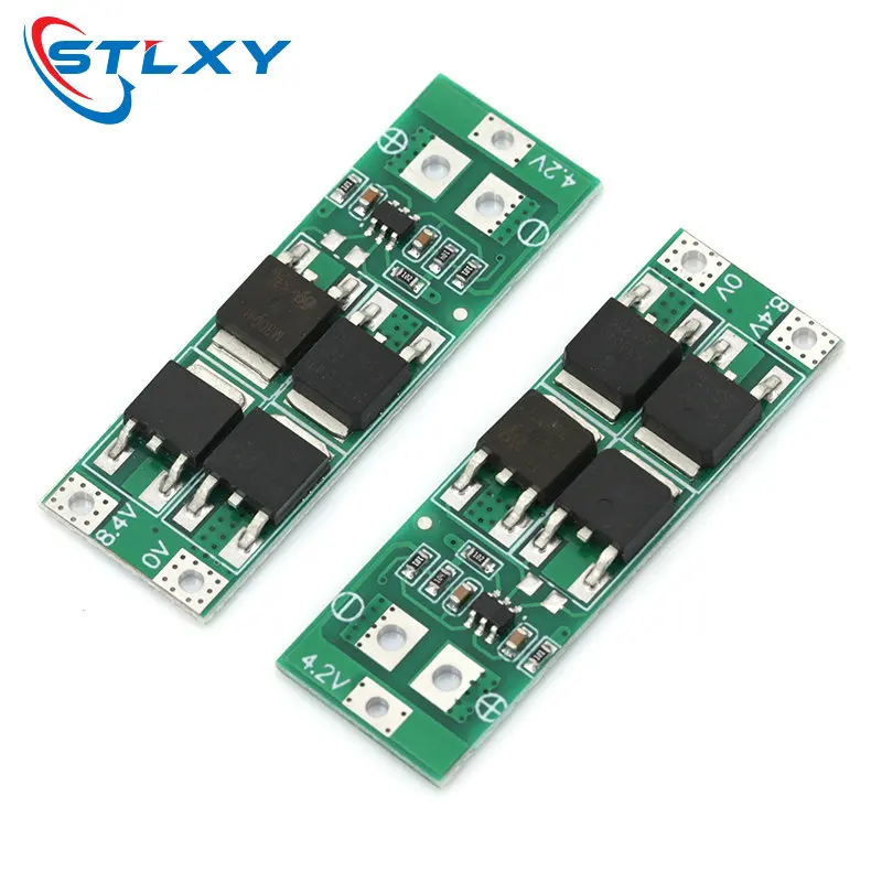 2S 20A 7.4V 8.4V 18650 Lithium Battery Protection Board/BMS Board ...