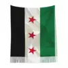 Syria Flag I Love Syria Scarf for Women Winter Warm Cashmere Shawl Wrap The Syrian Arab Long Scarves with Tassel for Daily Wear 6