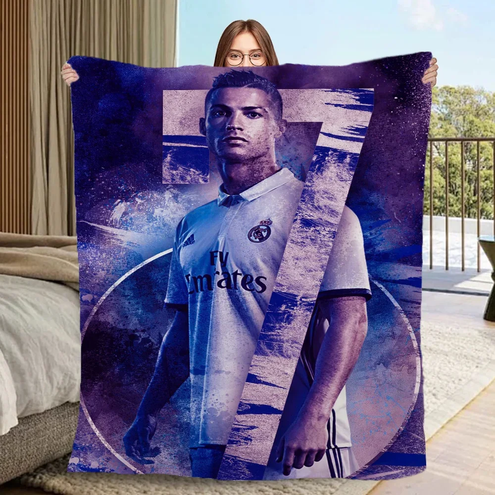 Home Interior Ronaldo Luxury Throw Blanket Fluffy Hairy Blankets for Bed Blanket 150cm X 200cm Sofa Blankets and Throws Cobija 2