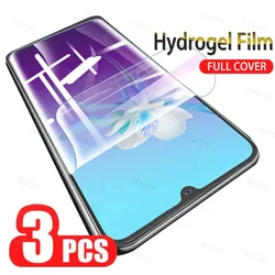 Premium 3 - Piece Hydrogel Screen Protector Set - Hydrogel Film (For Vivo V2027)