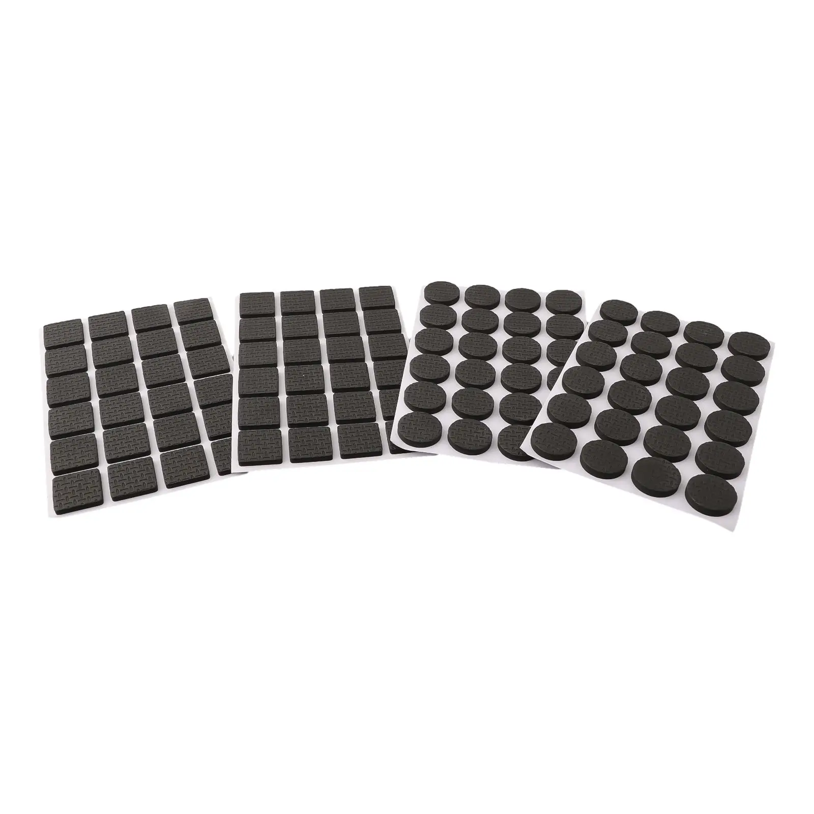 

96PCS Self Adhesive Furniture Leg Feet Rug Felt Pads Anti Slip Mat Bumper Damper For Chair Table Floor Protector Hardware