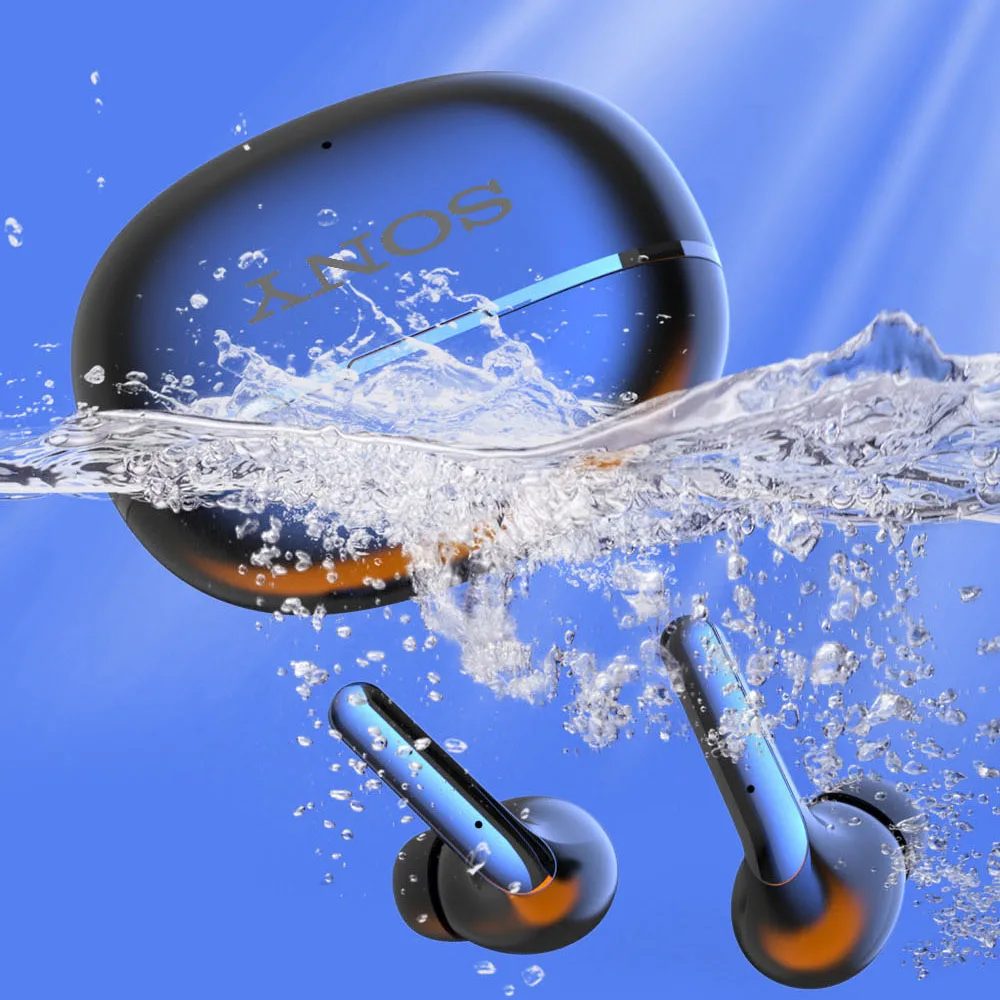 Original Iconic Brand Earphone TWS Bluetooth Headset HiFi Wireless Headphones Mic Noise Reduction Earbuds Cable Waterproof Game Motion