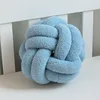 European Minimalist Handmade Woven Pillows Are Skin Friendly, Soft, and Highly Elastic, Teddy Velvet Ball Tying 5
