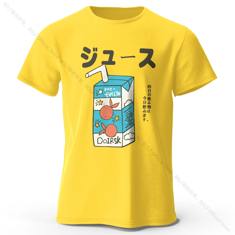 Anime-Inspired Japanese Soda Pop Graphic 100% Cotton Unisex T-Shirt, Ultra Soft Round Neck Short Sleeve Tee