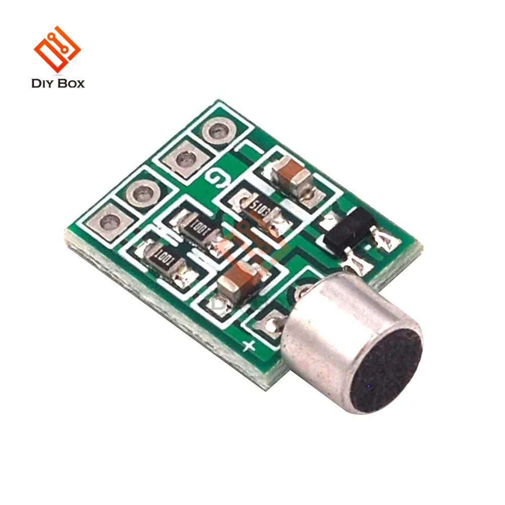 Audio Amplifier Board Mini Microphone Module Speaker Circuit Board DC 2.5-9V 14x12mm Mic Accessories 1/2/3/5pcs