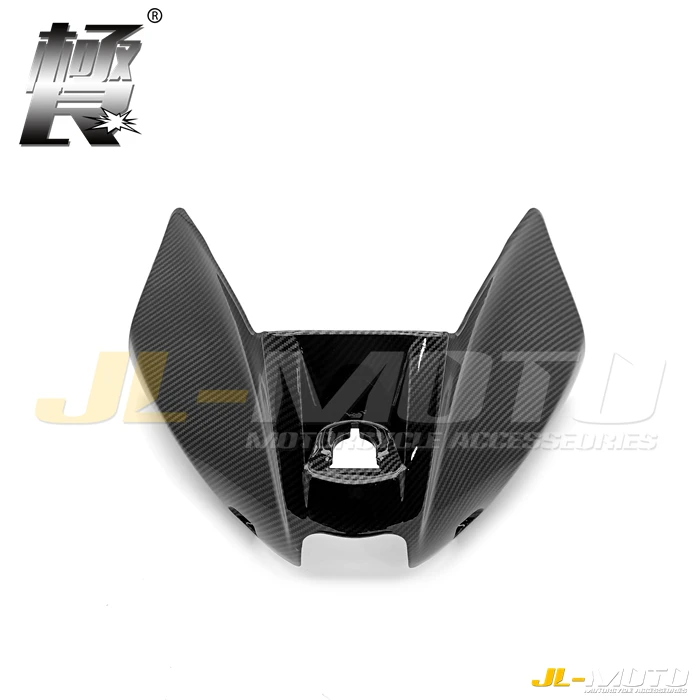 

Обтекатель из углеродного волокна с рисунком, передняя крышка резервуара, защитная отделка, облицовочная панель для Kawasaki Ninja NINJA650 ER-6F 2012 2013 2014 2015 2016