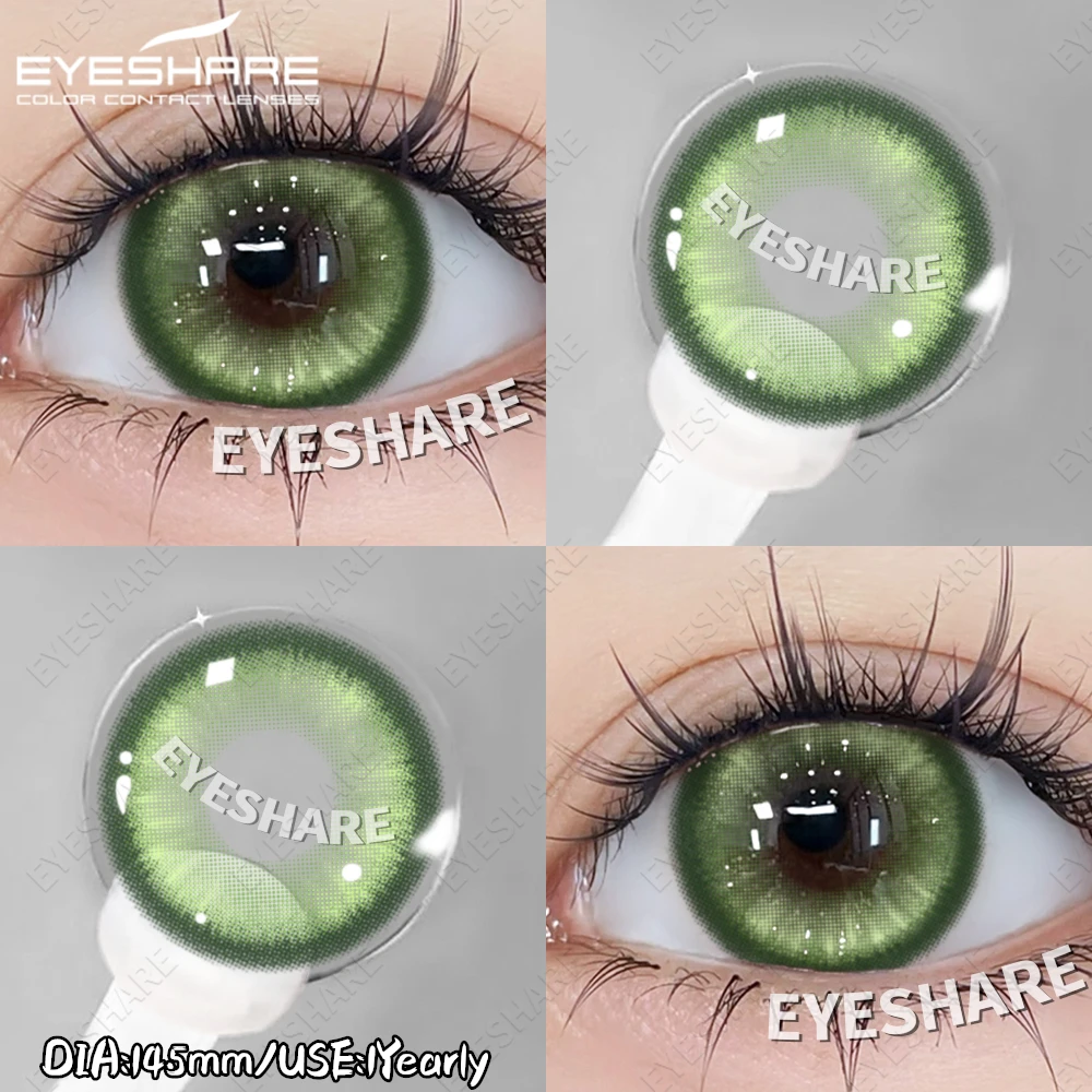 EYESHARE 1 Paar Farbe Cosplay Rosa Kontaktlinsen Rote Linsen Lila Augen Kontakt Halloween Schönheit Make-Up Linsen Anime Zubehör – Detail 24