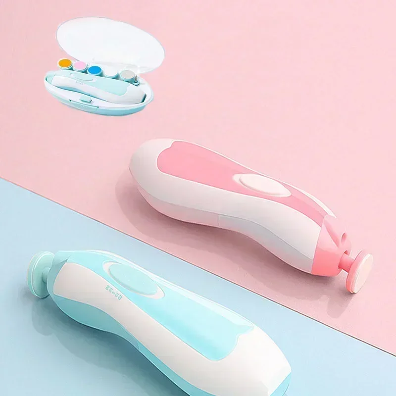Nail Care Kit Multifunctional Electric Baby Nail Trimmer Baby Nail File Clippers Toes Fingernail Cutter Trimmer Manicure Tool Set Care nail care kit,nail grinder,nail trimmer,nail clipper